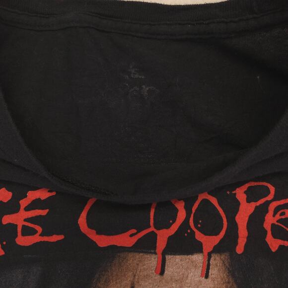 Alice Cooper Band Graphic Crew Neck T Shirt Mens Size Extra Large XL Black - Picture 3 of 9